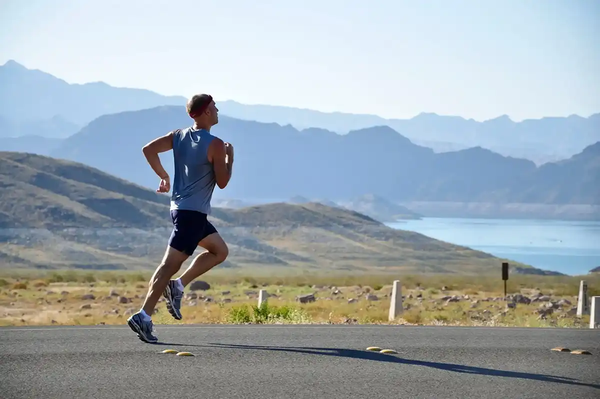 Chiropractic Anaheim CA Runner Open Road