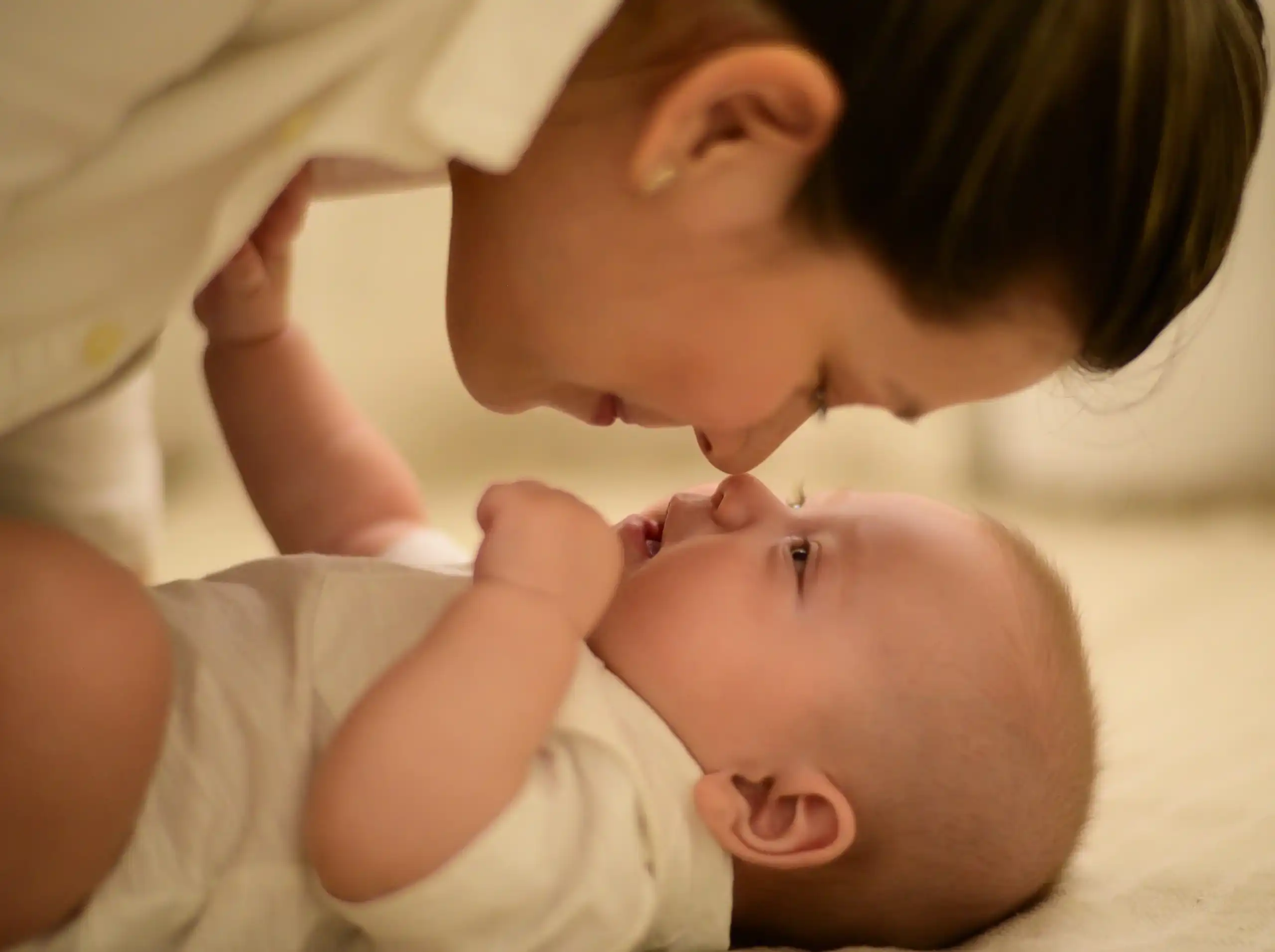 Chiropractic Anaheim CA Woman and Baby Interacting